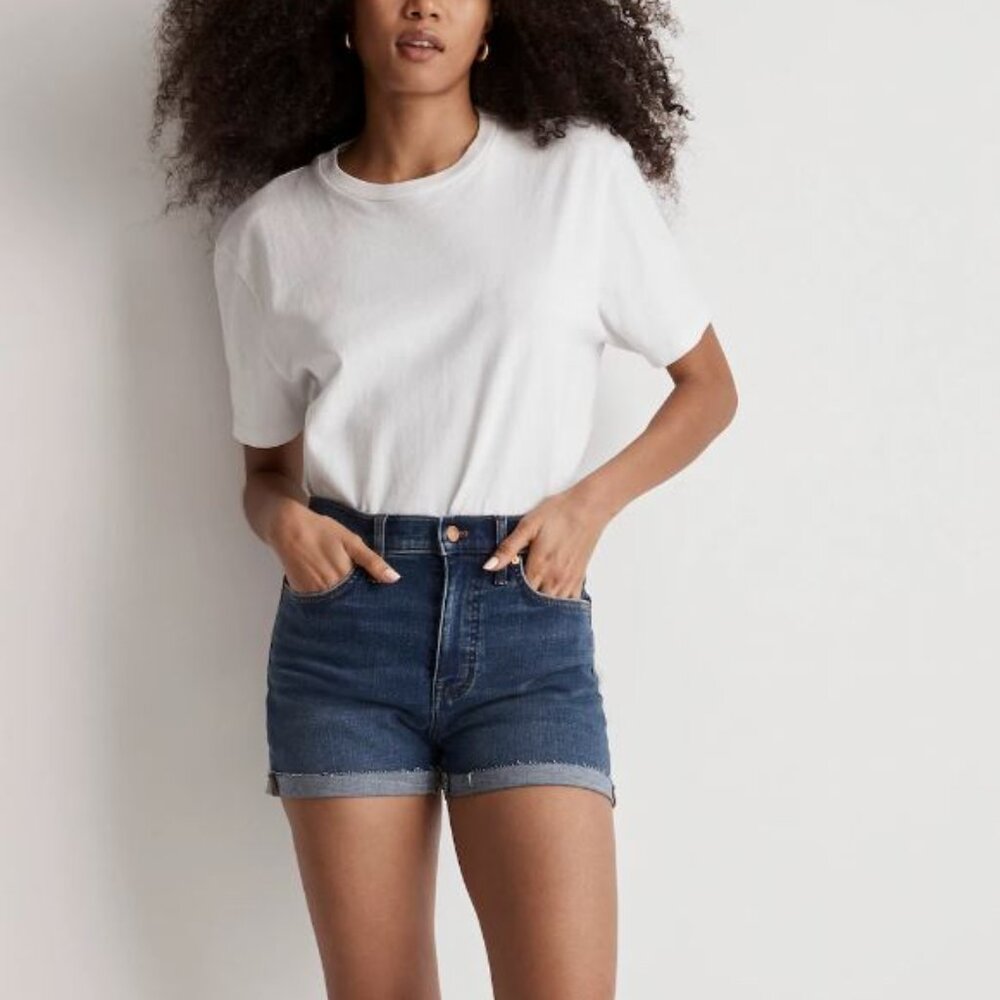 Madewell High Waisted Jean Shorts
